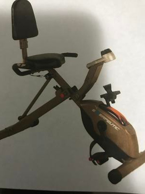 exerpeutic gold 525xlr folding recumbent exercise bike
